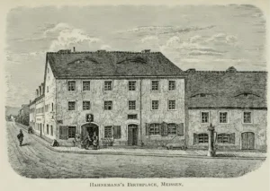 The house in Meissen were Dr. Christian Friedrich Samuel Hahnemann was born.